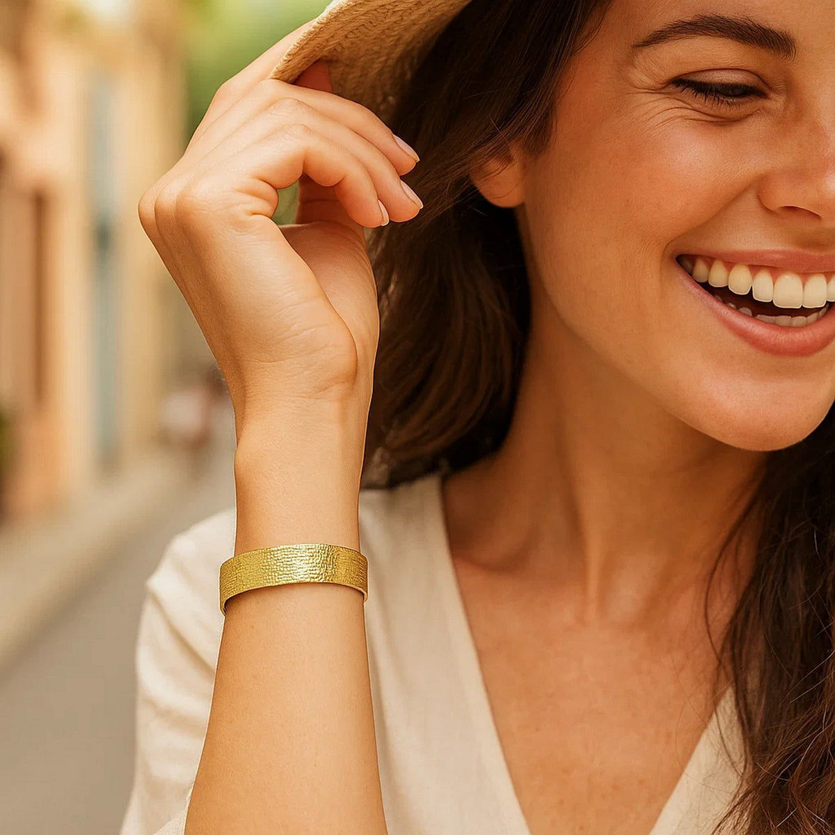 Glacier Bracelet in 14K Yellow Gold (17.90 mm)